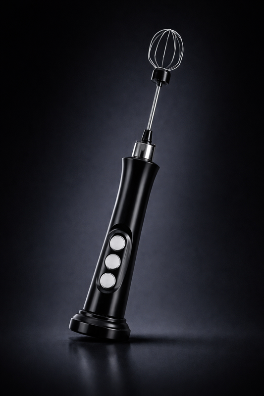 Electric Milk Frother 3-in-1 Handheld, USB Rechargeable Coffee Frother with Stainless Steel Whisk, Fast Foam Maker